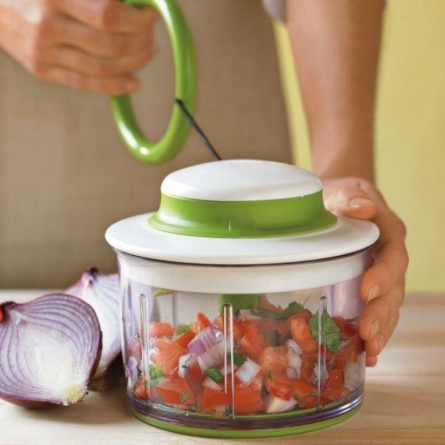 Chef'n 102-239-011 VeggiChop™ Manuel İpli Saklama Kaplı Rondo