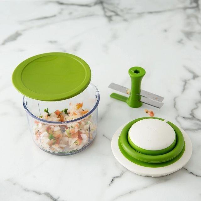 Chef'n 102-239-011 VeggiChop™ Manuel İpli Saklama Kaplı Rondo