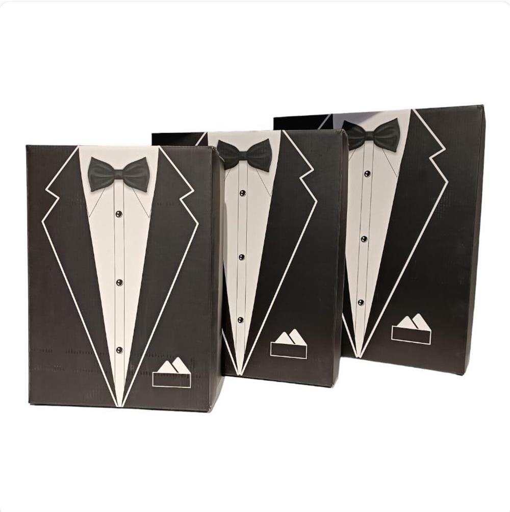 Crearthome Damat Bohçası,Damat Kutusu, Çeyiz Kutu Seti 3 lü Set