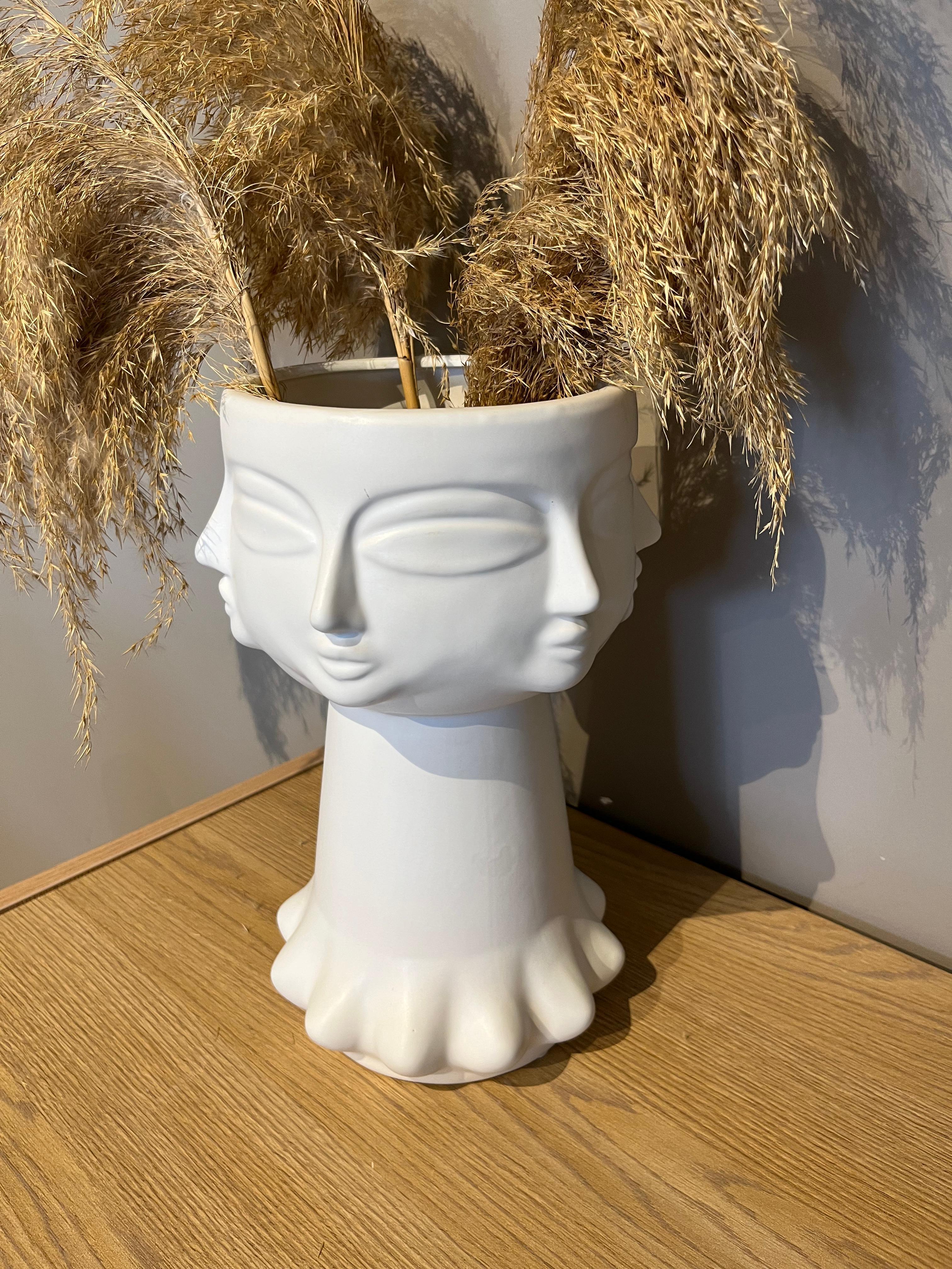 Crearthome Lamedore Havelka Saratlı Adler Vazo 30 Cm Dekoratif Aksesuar 