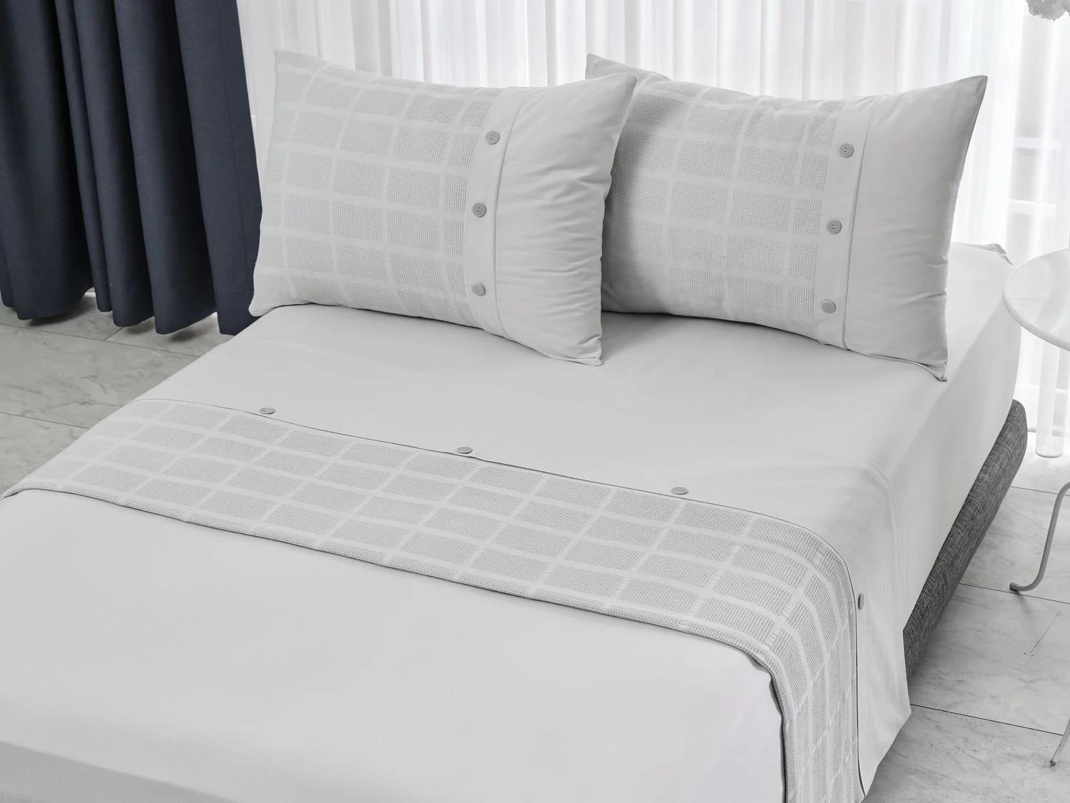 Doqu Home Multi Selection Çok Amaçlı Set Gloria Çift Kişilik - Gri