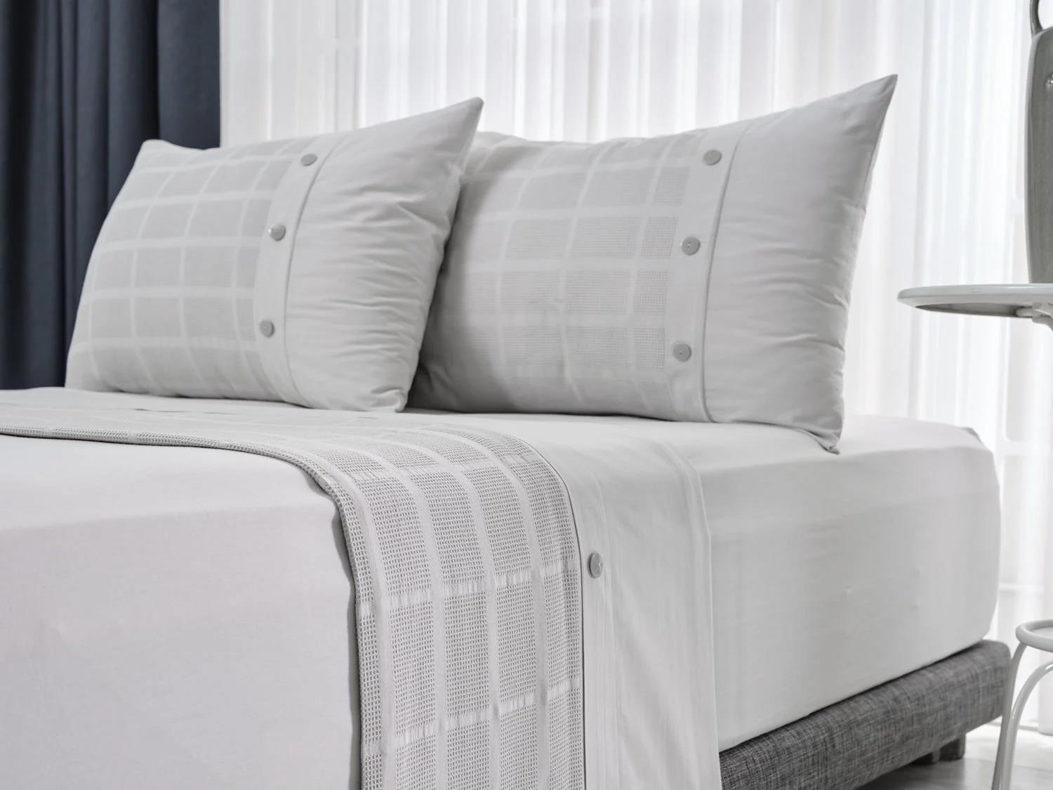 Doqu Home Multi Selection Çok Amaçlı Set Gloria Çift Kişilik - Gri