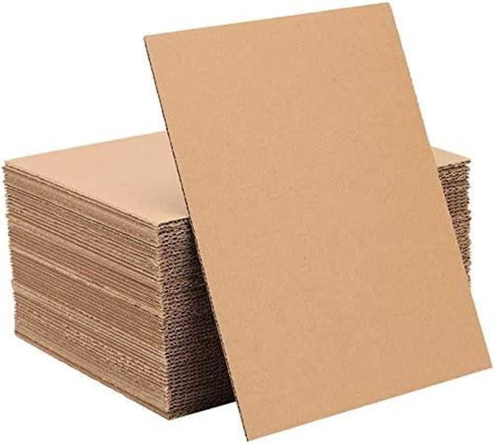 Kolix 70x50 Oluklu Mukavva Karton (12'li Paket) 3mm - Puzzle Kartonu - Proje Kartonu - Tuval Kartonu