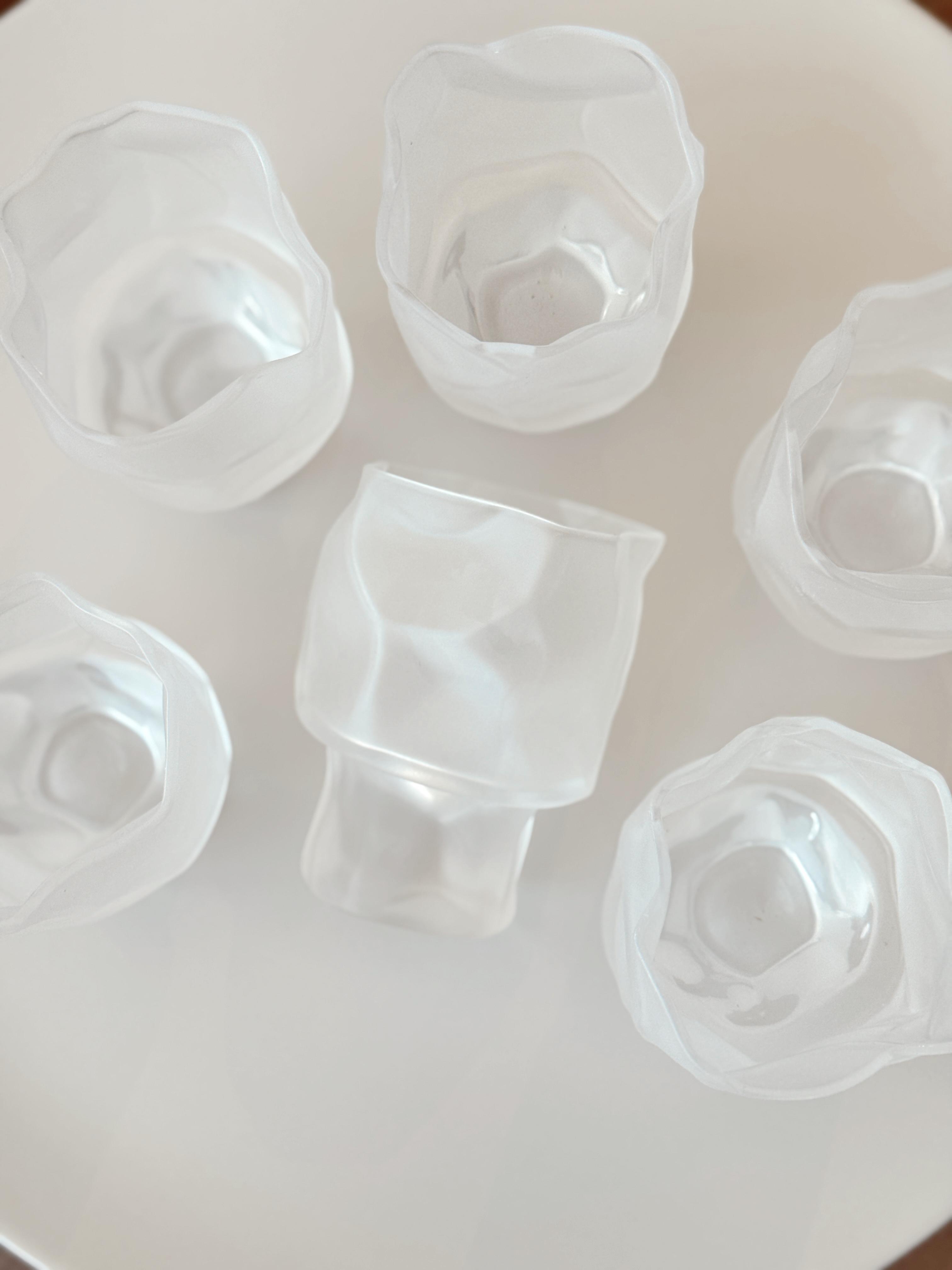 Linanware 6'lı Viski/kokteyl Tasarım Cam/dışı Silikon Kaplı Bardak 200 ml DSG-14
