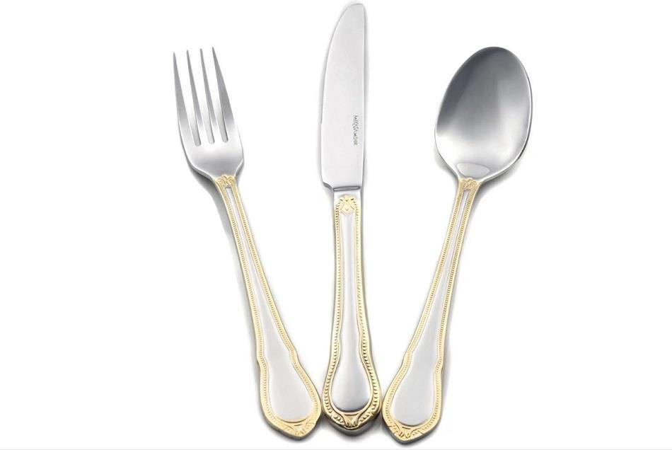 Mikasa Moor Bella Gold 90 Parça Çatal Kaşık Bıçak Seti P050.334673