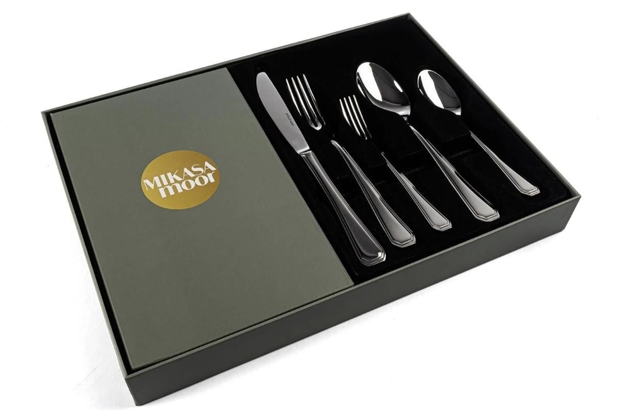Mikasa Moor Brillante Gold 30 Parça Çatal Kaşık Bıçak Seti P050.372941