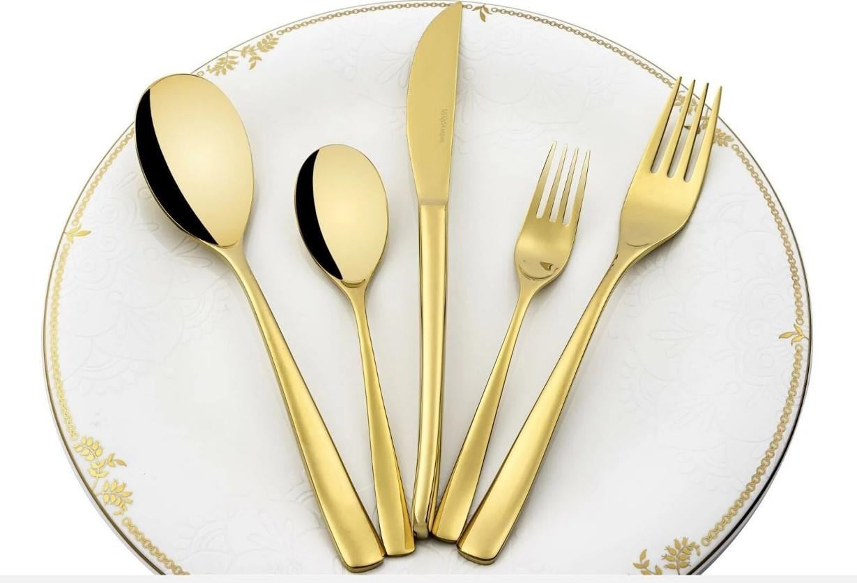 Mikasa Moor Brillante Gold 30 Parça Çatal Kaşık Bıçak Seti P050.372941