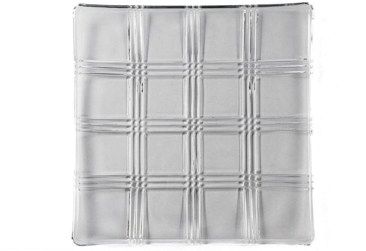 Mikasa Moor Kare 2li Cam Tabak 28x28x2cm P281.370411