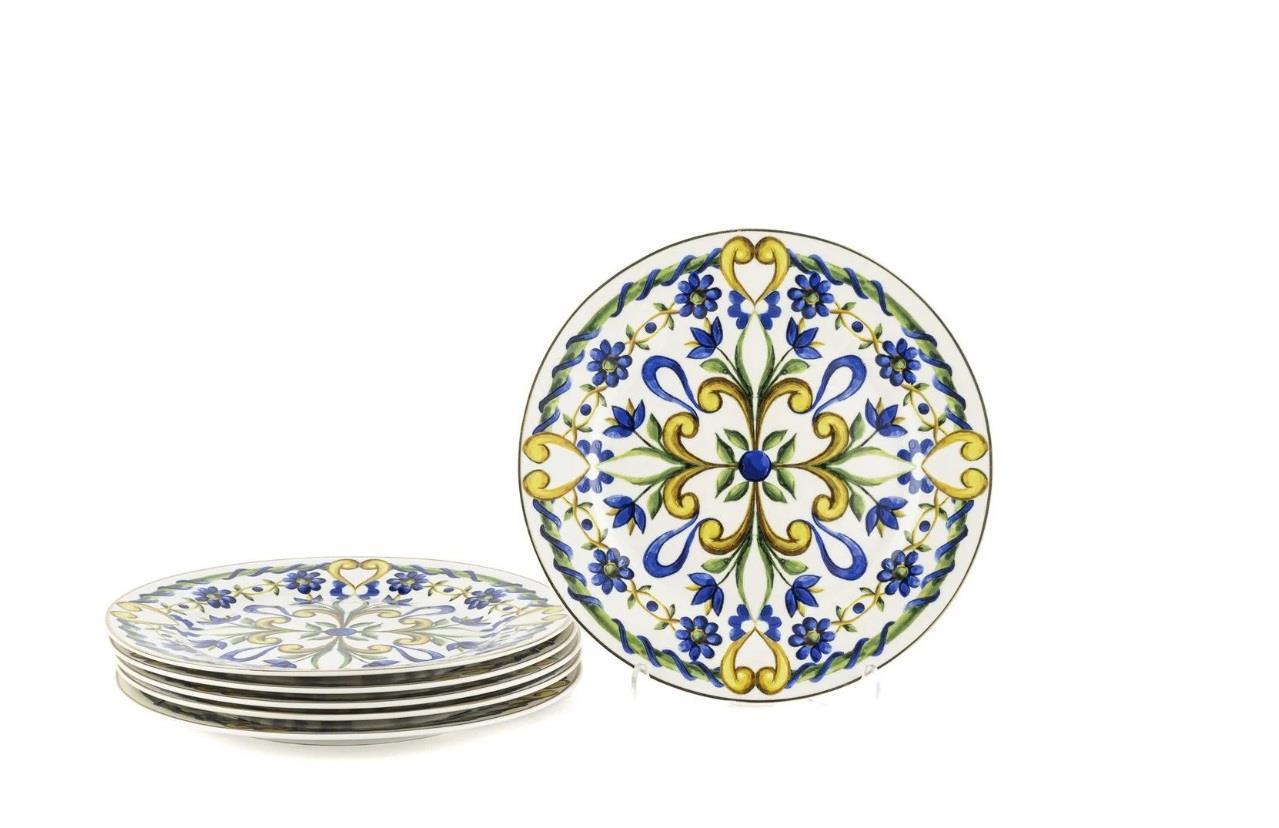 Mikasa Moor Provence 6lı Pasta Tabağı 20cm P366.106437