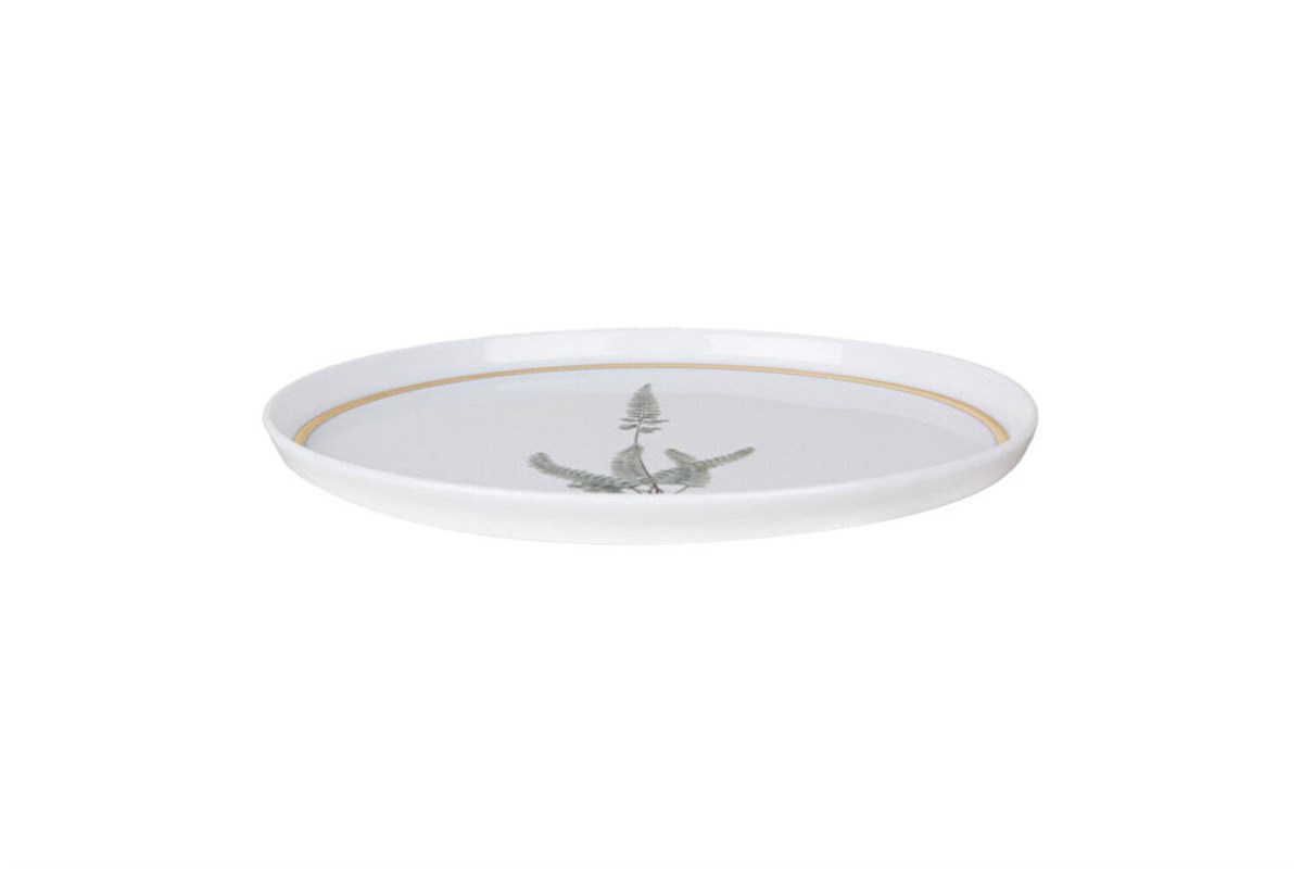 Porland Botanical Desen1 Düz Tabak 21cm 04ALM005040