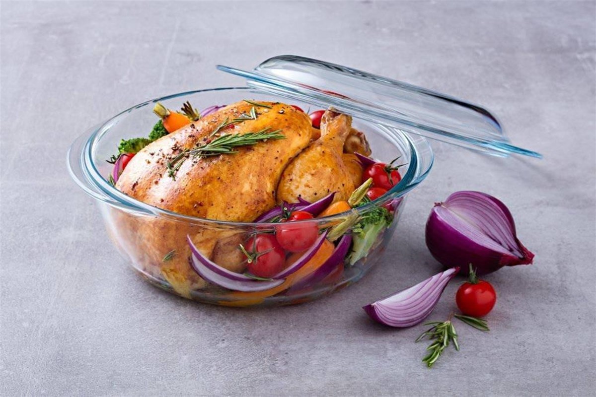 Pyrex 108A000/7043 Yuvarlak Fırın Kabı 2,1 L
