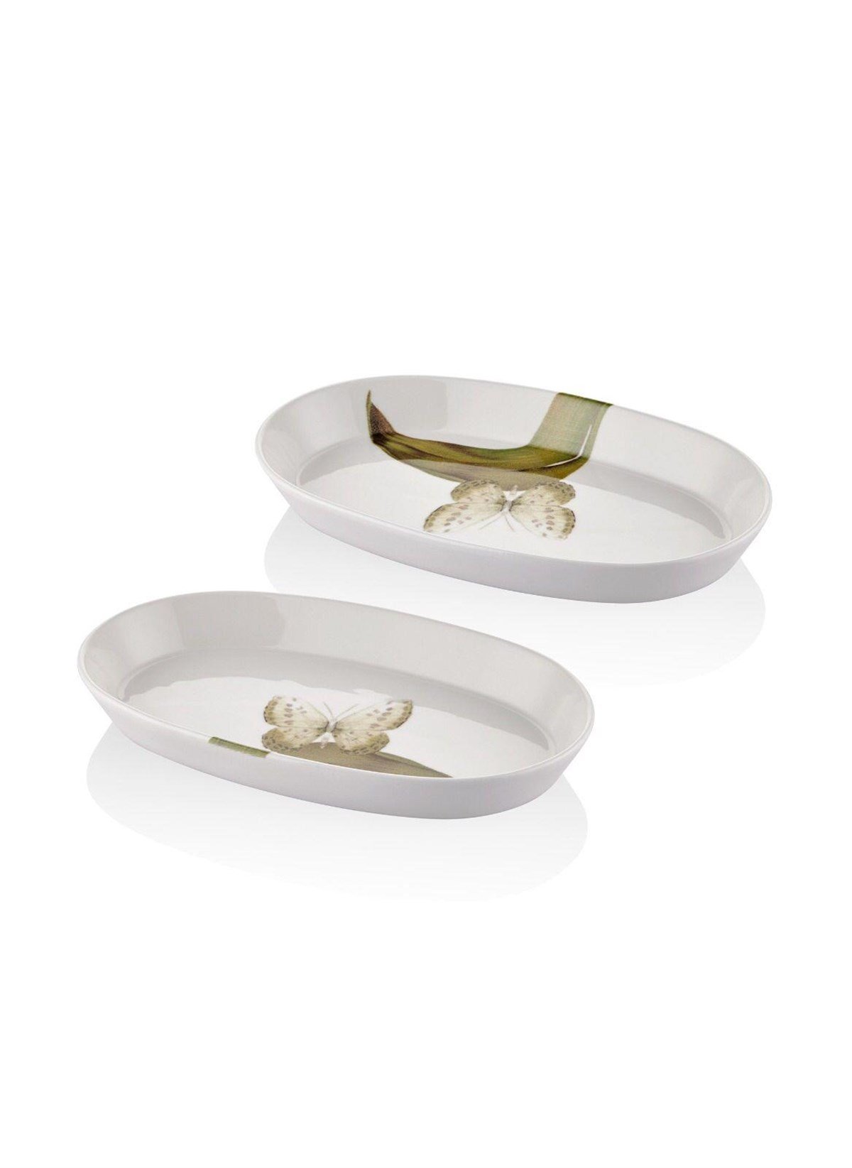 The Mia Blanche Çukur Servis 2 li Set 30x17 cm BLN0008