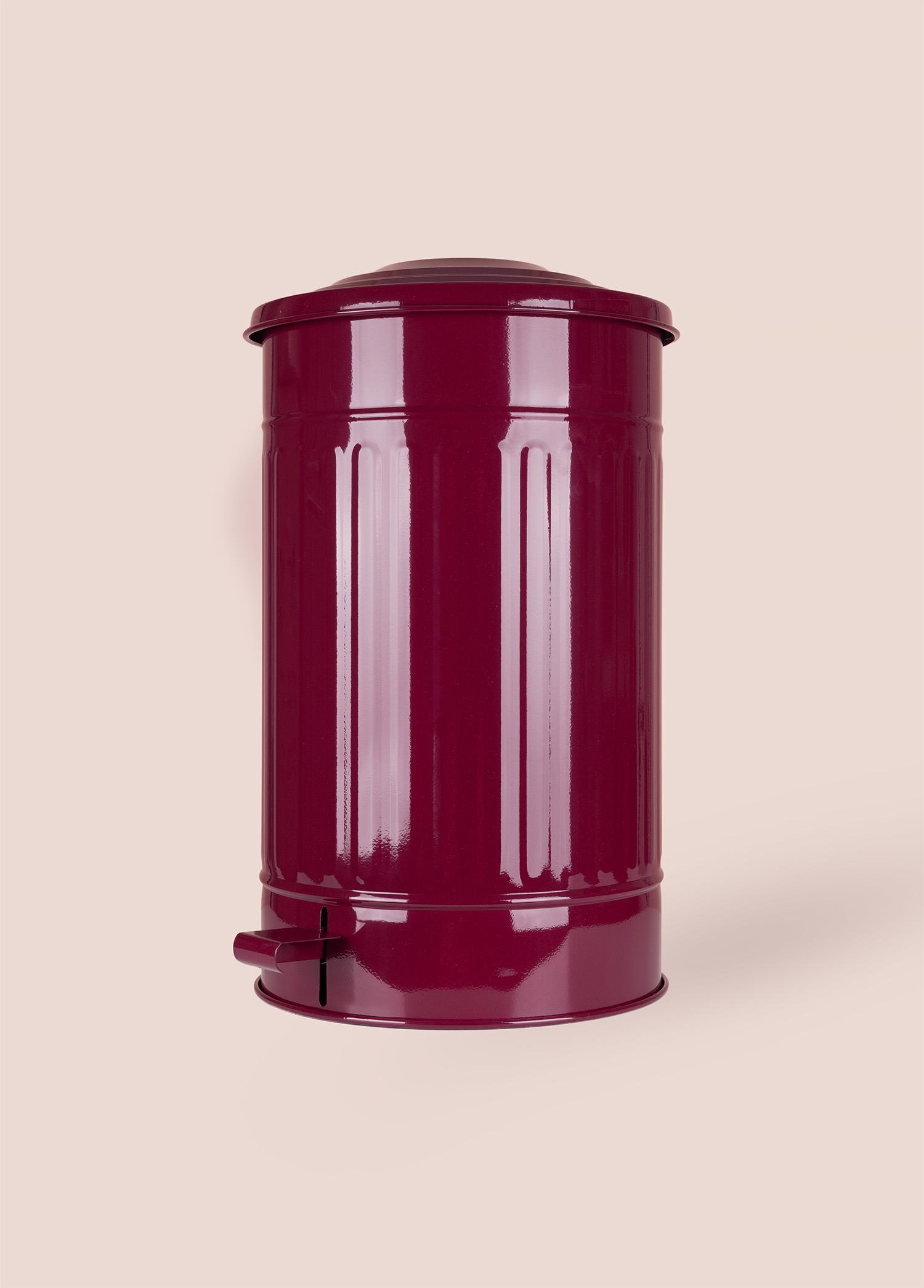 The Mia Çöp Kovası Mutfak 30 Lt Bordo GLV0770