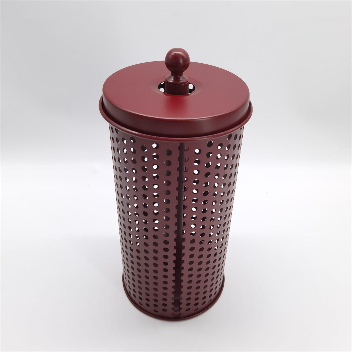 The Mia Havlu Peçetelik 30 x 14 Cm -Bordo KRN0011