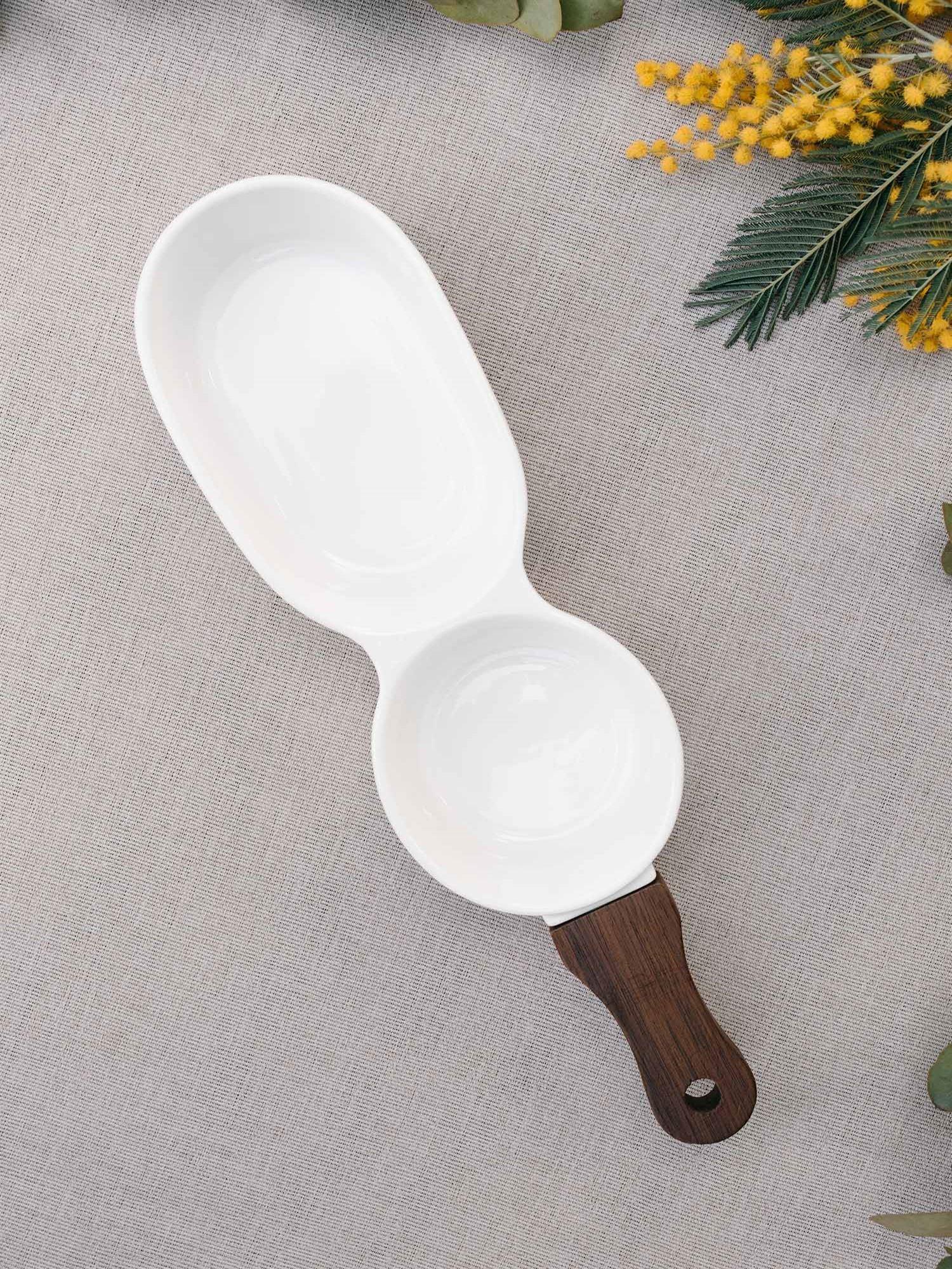 The Mia Woody Porselen Servis 35x10 cm WDY0006