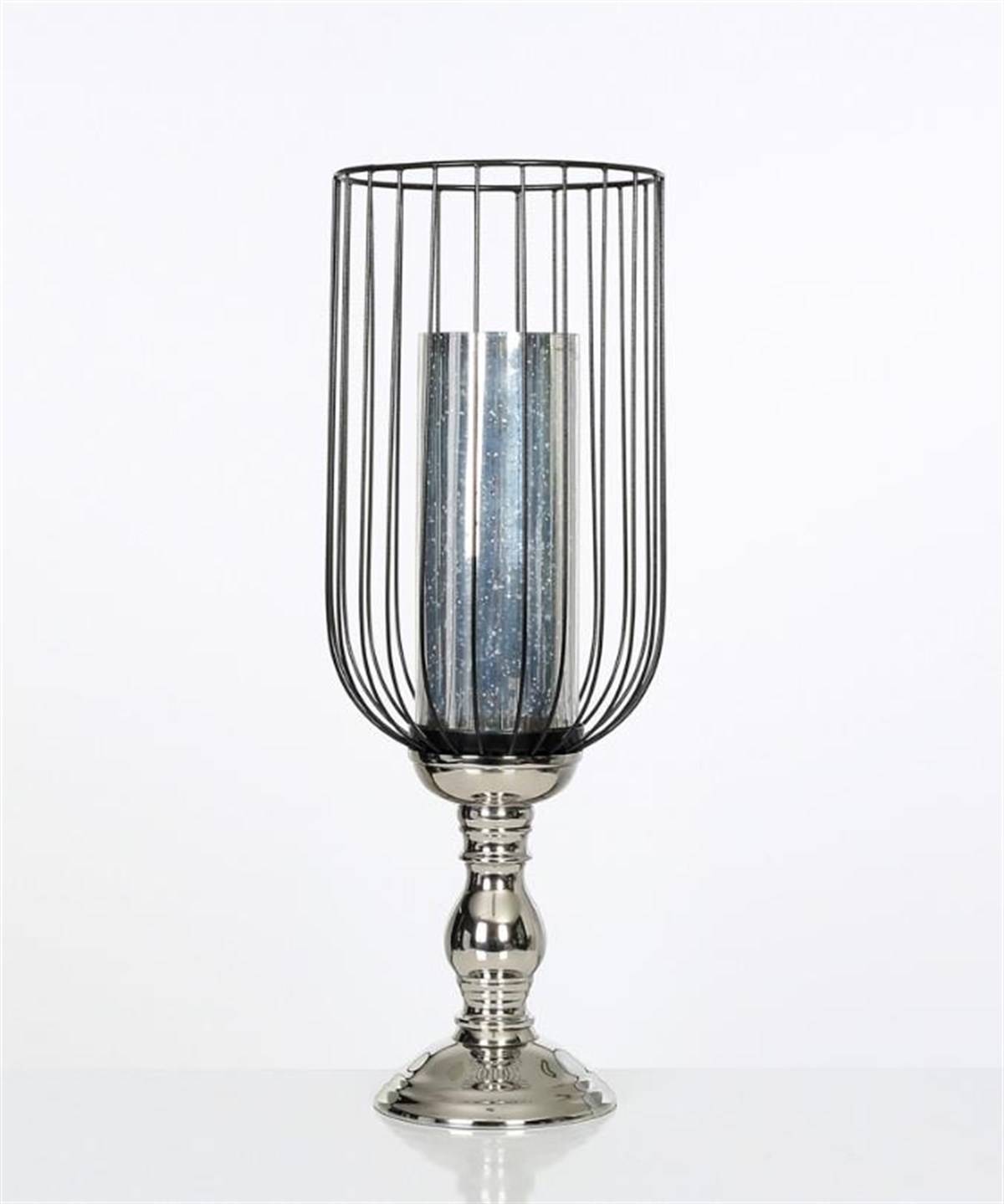 Vitale Branko Büyük Mumluk Black  58,5X20CM AK.JA0077