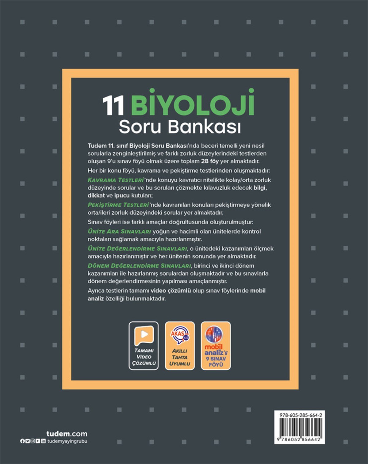 tudem egitim11. Sınıf Biyoloji Soru Bankası