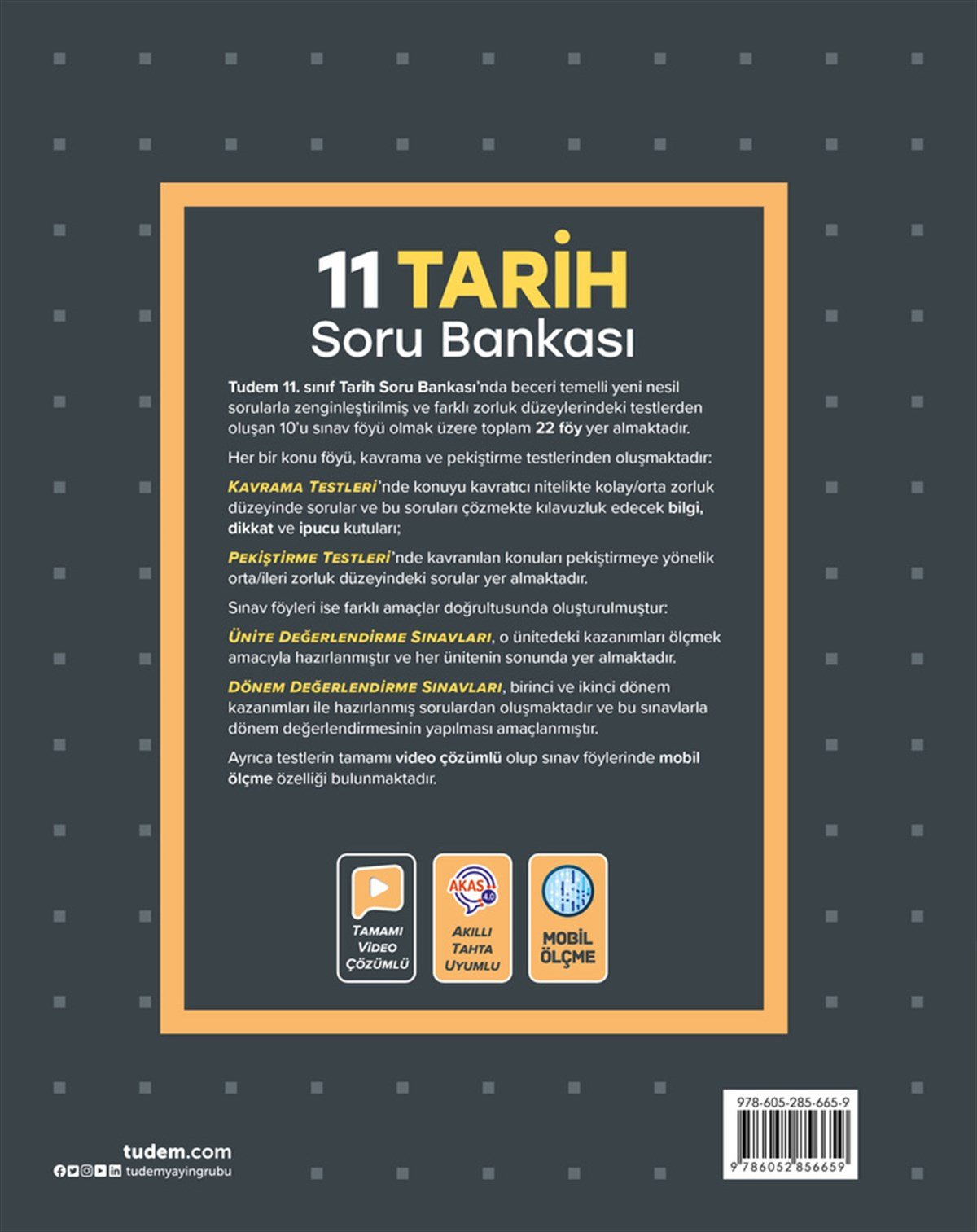 TUDEM EĞİTİM11. Sınıf Tarih Soru Bankası