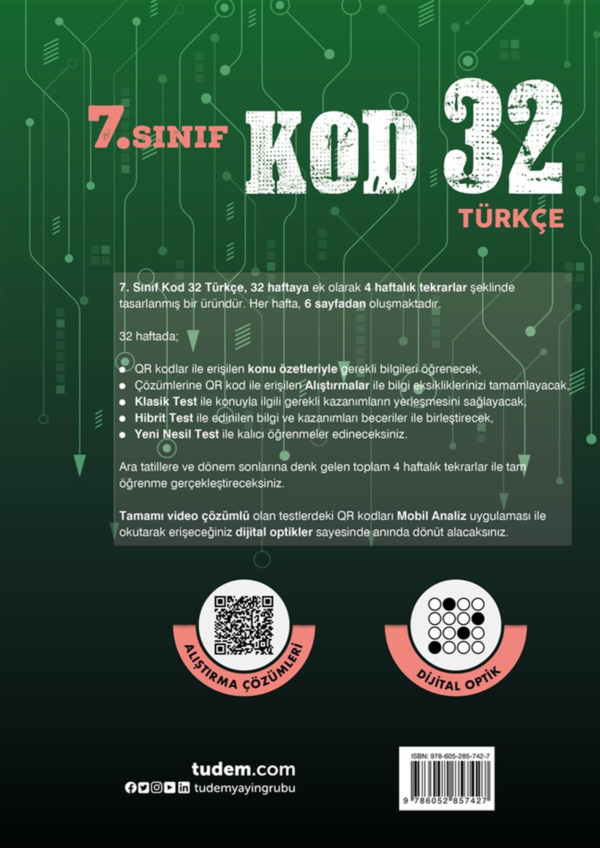 tudem egitim7. sınıf Türkçe Kod 32