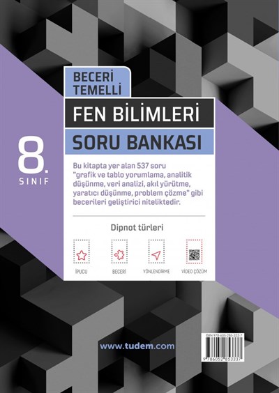 8. Sınıf Fen Bilimleri Beceri Temelli Soru Bankası