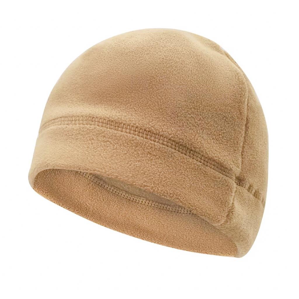3'lü Kışlık Set Polar Bere, Eldiven, Boyunluk - Warm - Kum