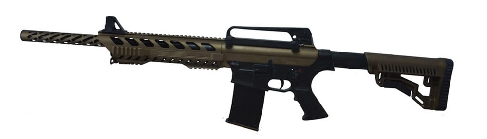 Bora 20 Kalibre Metal el kundaklı şarjörlü av tüfeği Bronz