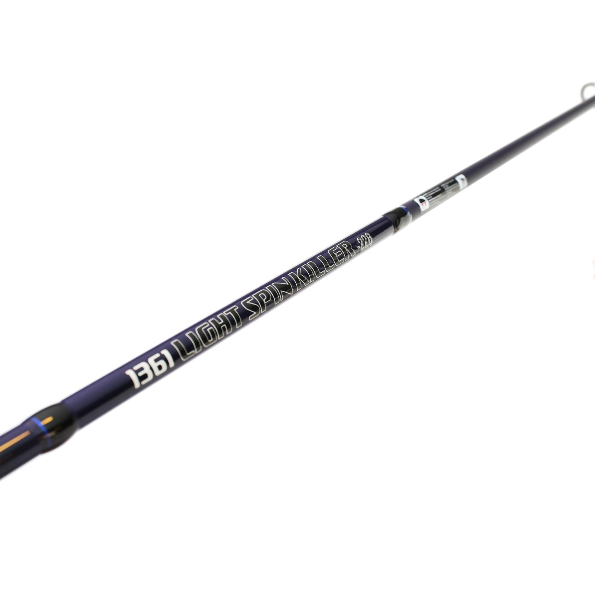 Captain 1361 Light Spin Killer 2 Parça Spin Kamış 5-25gr Atar 228 cm