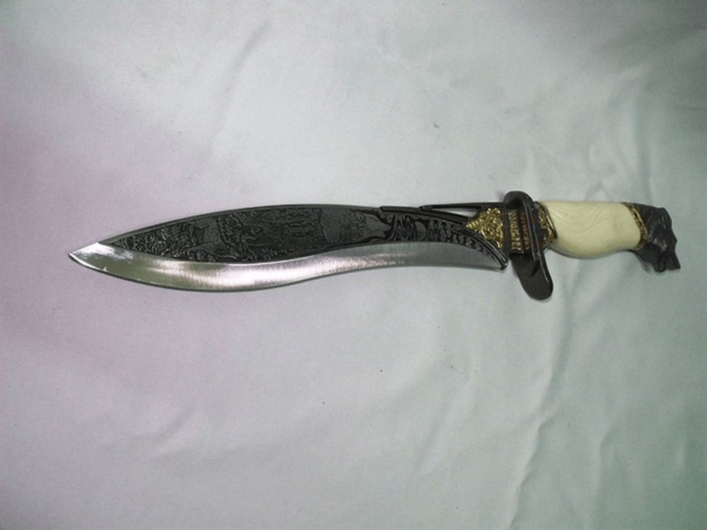 Kurt Başlı Standlı Bıçak