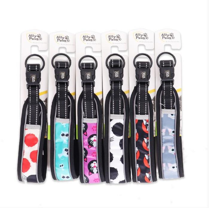 Allypaws Dog Collar Desenli Boyun Medium Tasması 2Cm*35-50Cm
