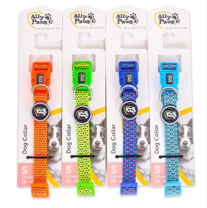 Allypaws Dog Collar Large Renkli Dokuma Köpek Boyun Tasması 2,5CMX40-60CM