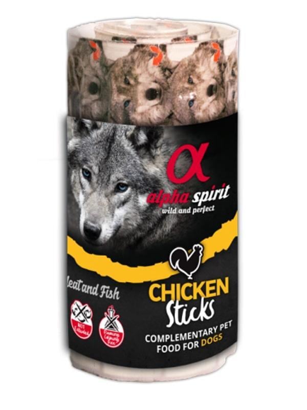 Alpha Spirit Doğal Atıştırmalık Köpek Ödülü Tavuklu 16x10 gr