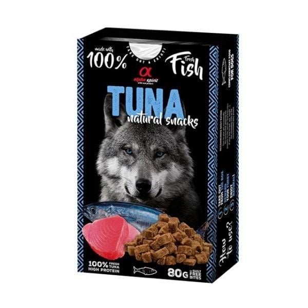 Alpha Spirit Doğal Atşıtırmalık Köpek Ödül Maması Ton Balıklı 80 gr