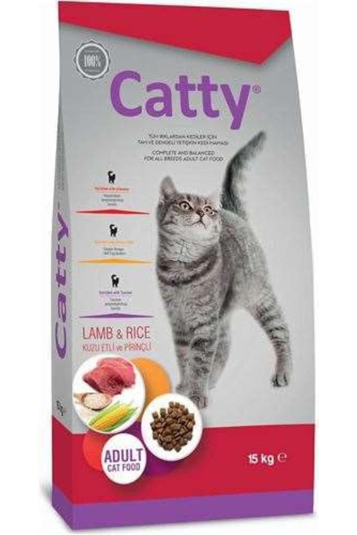 Catty Kuzu Etli Yetişkin Kedi Maması 15 Kg