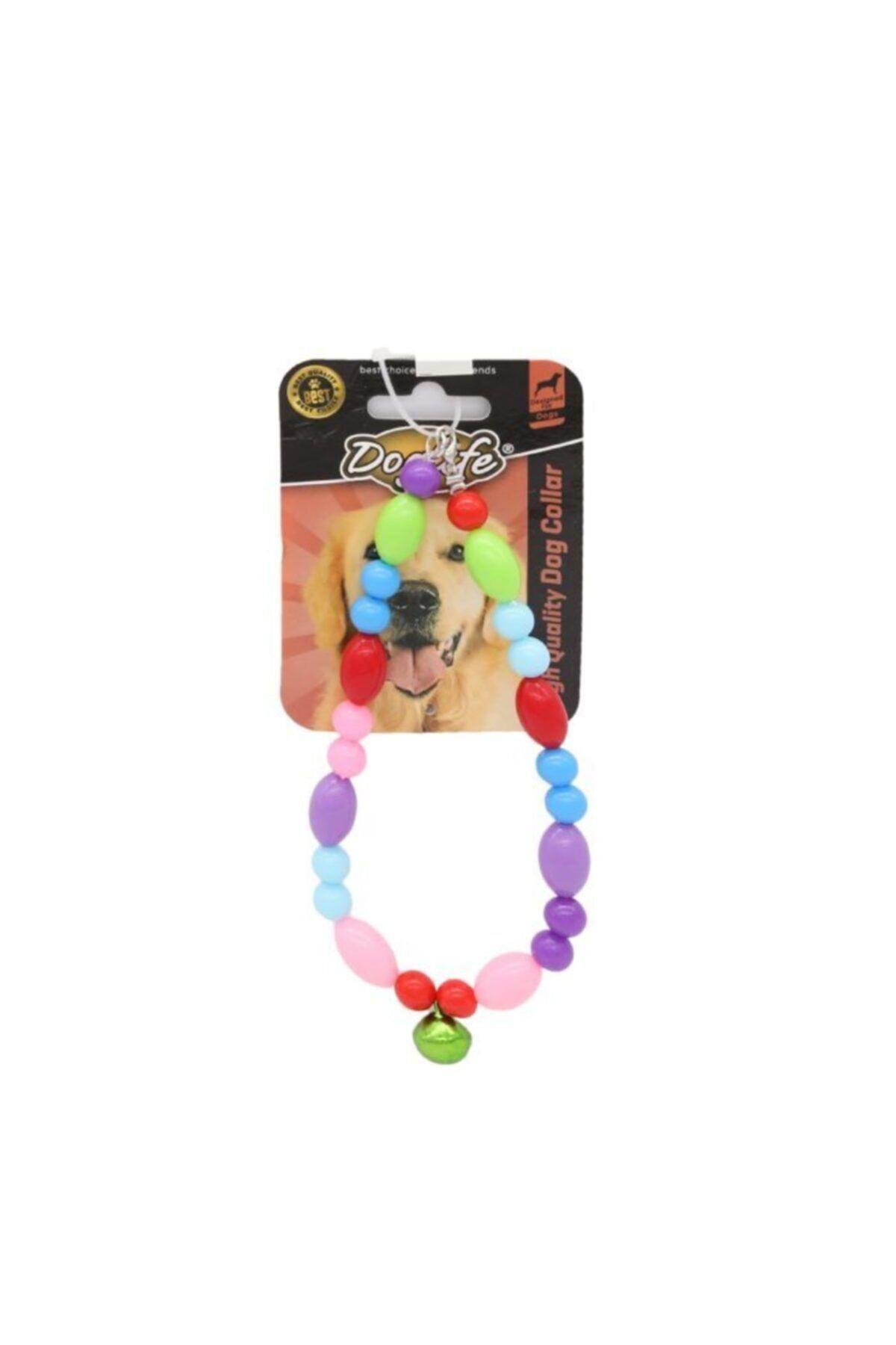 Doglife Köpek Boyun Tasması Köpekler Için Boncuklu Zilli Boyun Tasması 203217