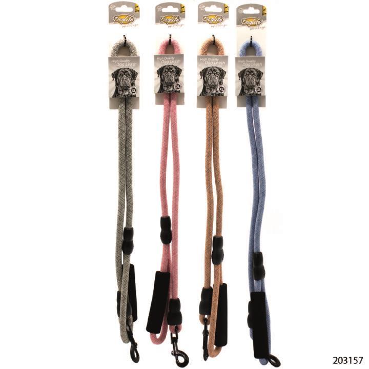 Doglife Soft Tutmalı Fitil Gezdirme 120 cm 12 mm