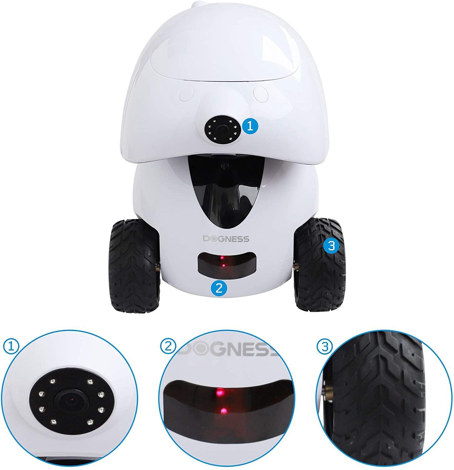 Dogness Smart IPET Robot Akıllı Kedi Köpek Arkadaşı Beyaz