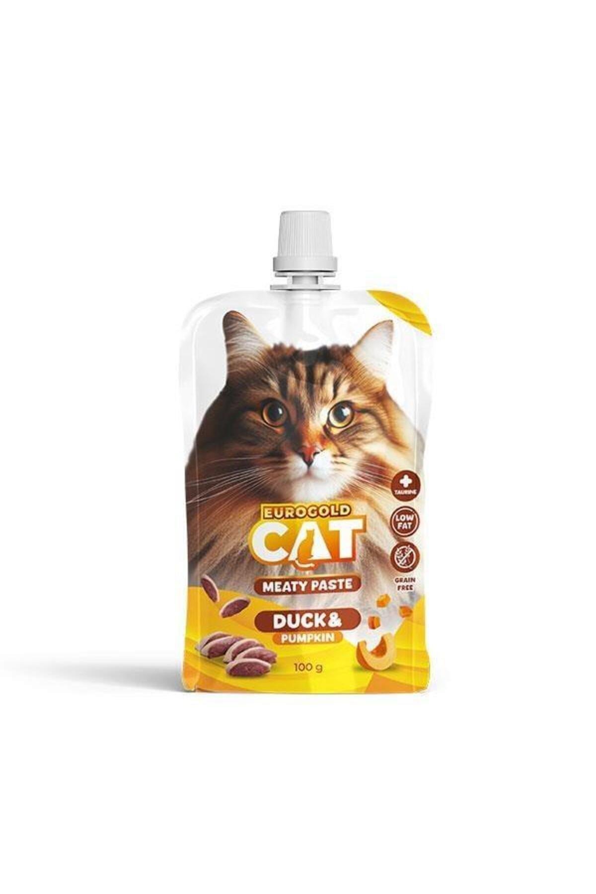 EuroGold Kedi Et Ezme Ödülü Ördek-Balkabağı 100 Gr