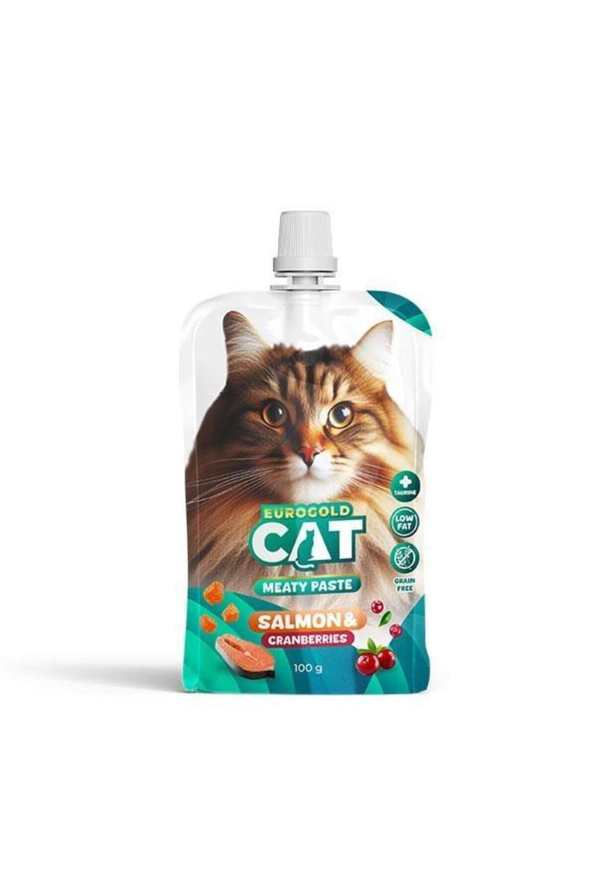 EuroGold Kedi Et Ezme Ödülü Somon-Kızılcık 100 Gr