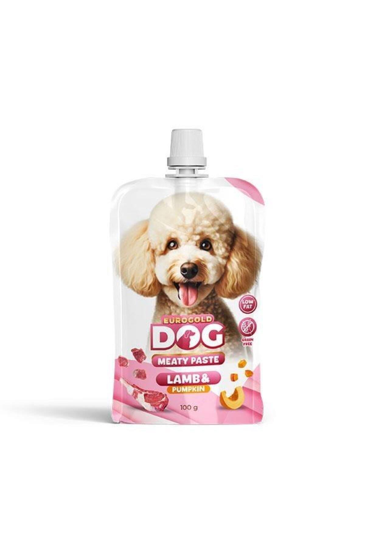 EuroGold Köpek Et Ezme Ödülü Kuzu-Balkabağı 100 Gr