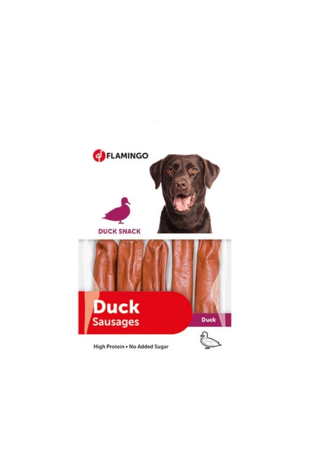 Flamingo Hapki Ördekli Sosis Köpek Ödül Maması 85 gr