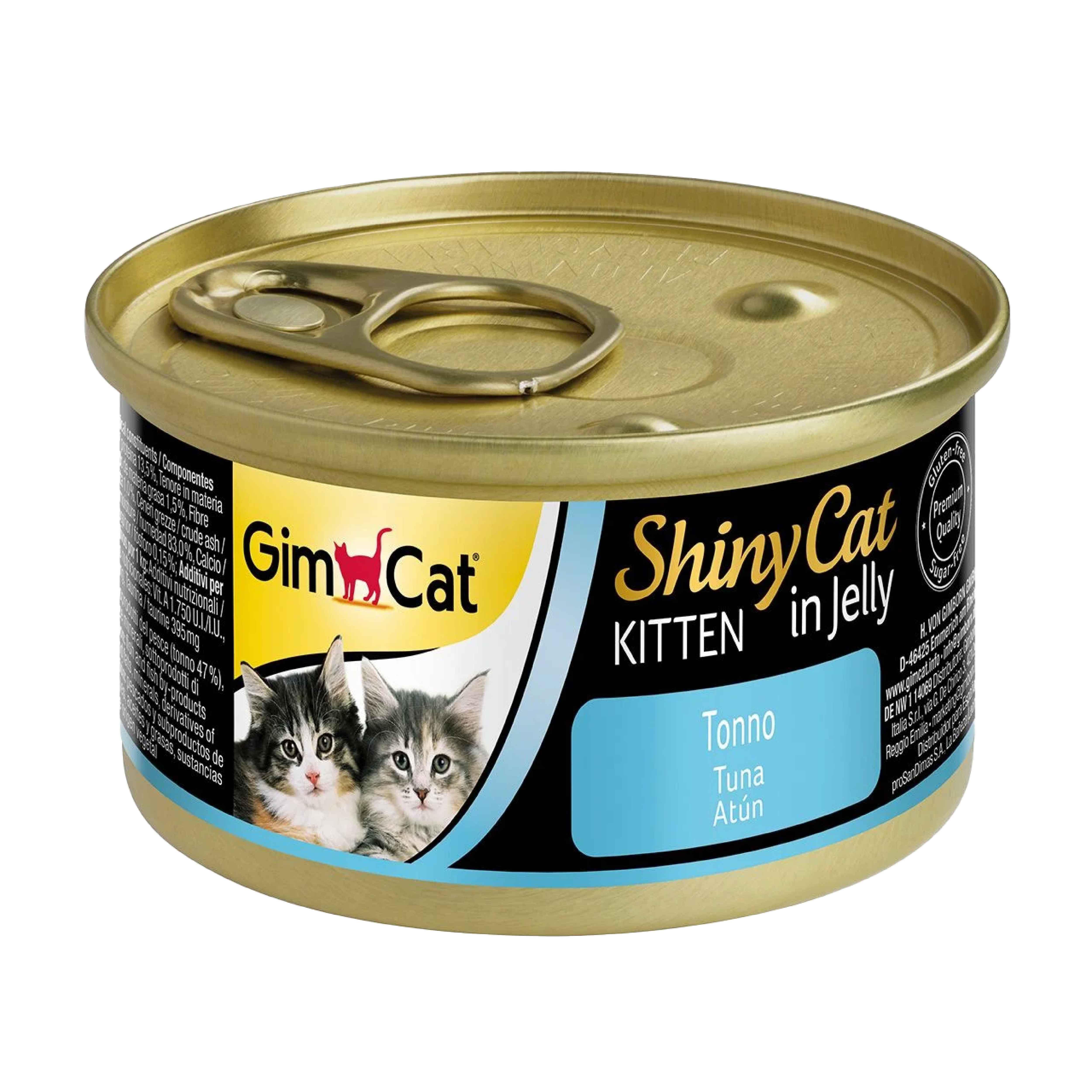 GimCat Shinycat Ton Balıklı Yavru Kedi Konservesi 70 gr