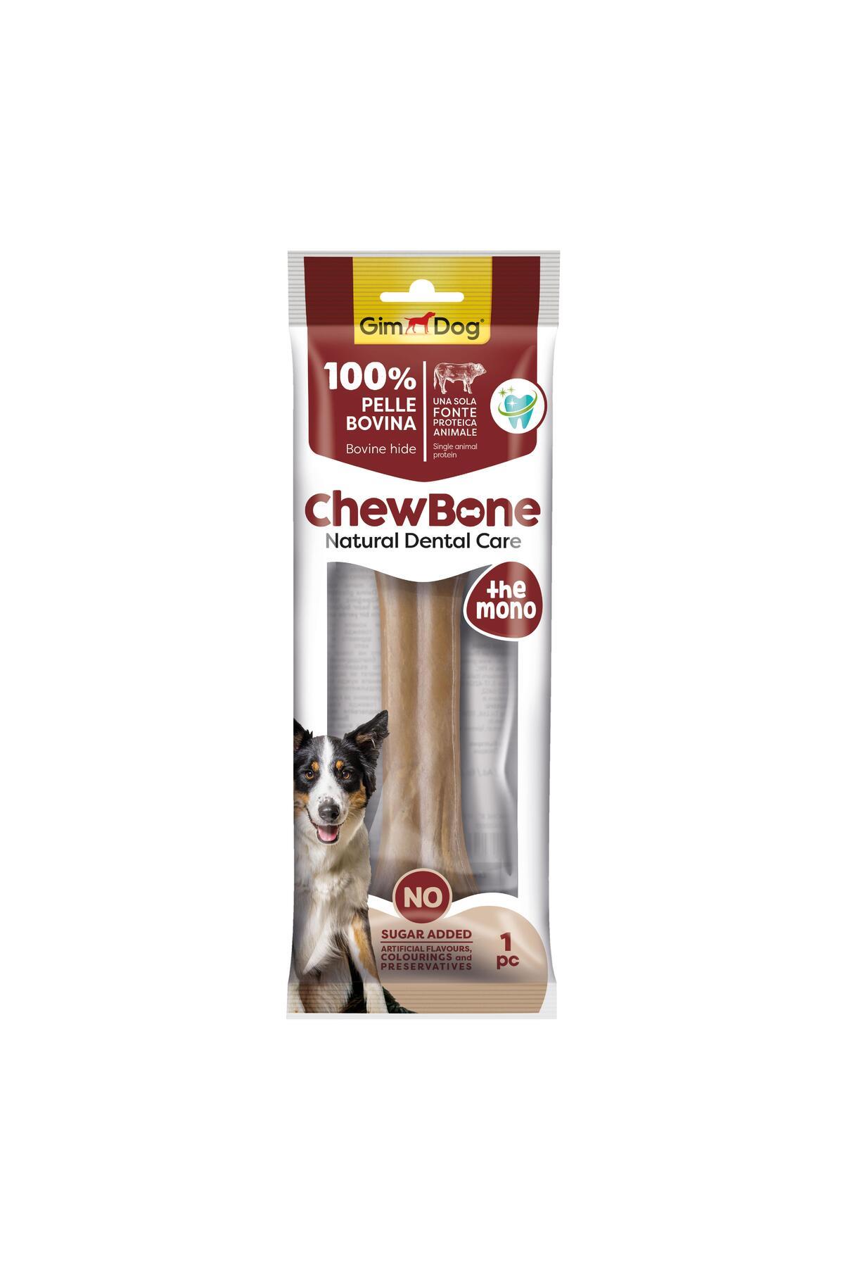 Gimdog Chew Bones Press Köpek Çiğneme Kemiği 8’’ 150 Gr 1li Naturel