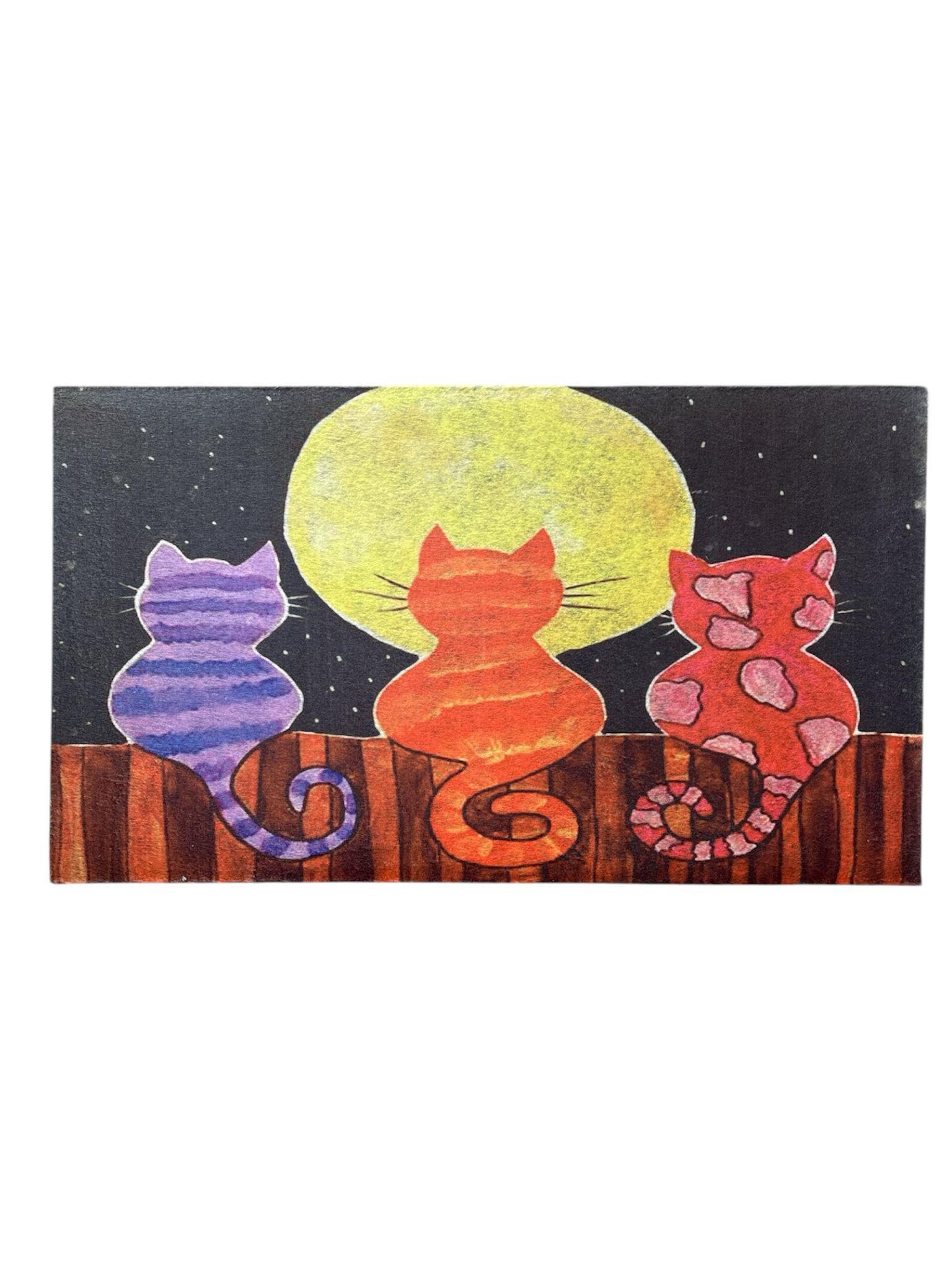 Glipet Amerikan Servis Mama Ve Su Kabı Paspası 60x45- Dolunay Üç Kedi