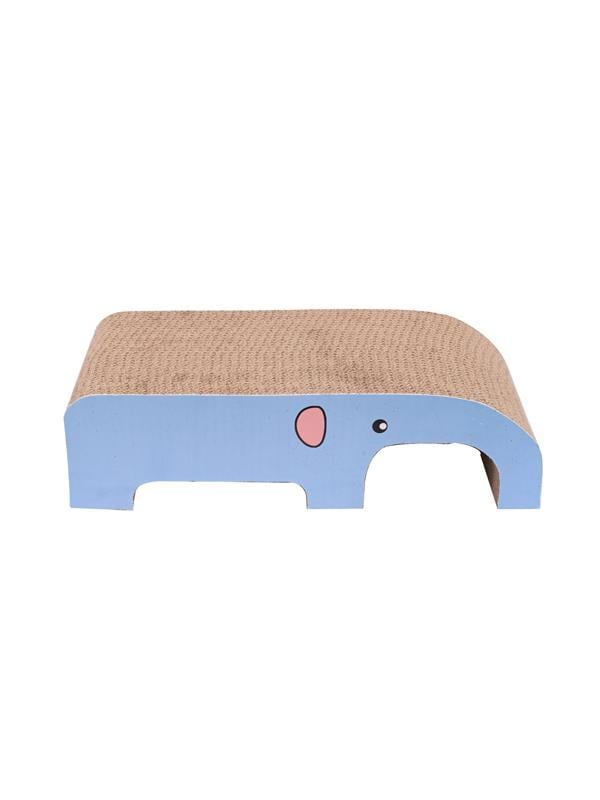 Glipet Fil Şekilli Karton Kedi Tırmalası 40x21x10 Cm