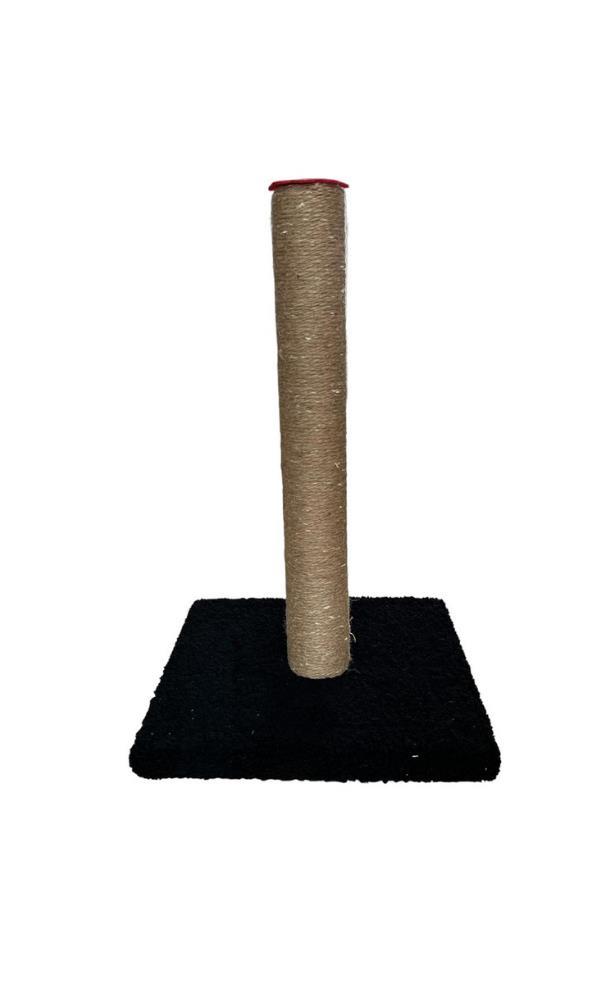 Glipet Jüt Halatlı Kedi Tırmalama Ünitesi Papatya 50 Cm Siyah
