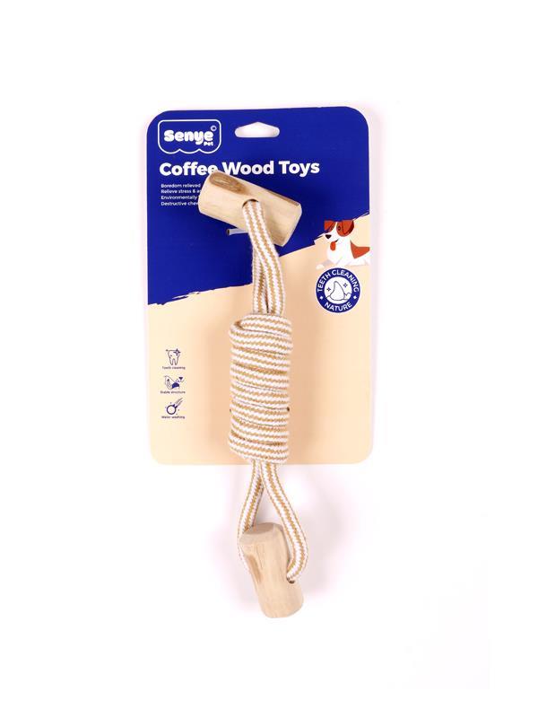 Glipet Kahve Ağaçlı Köpek Diş İpi 24x4.5 Cm