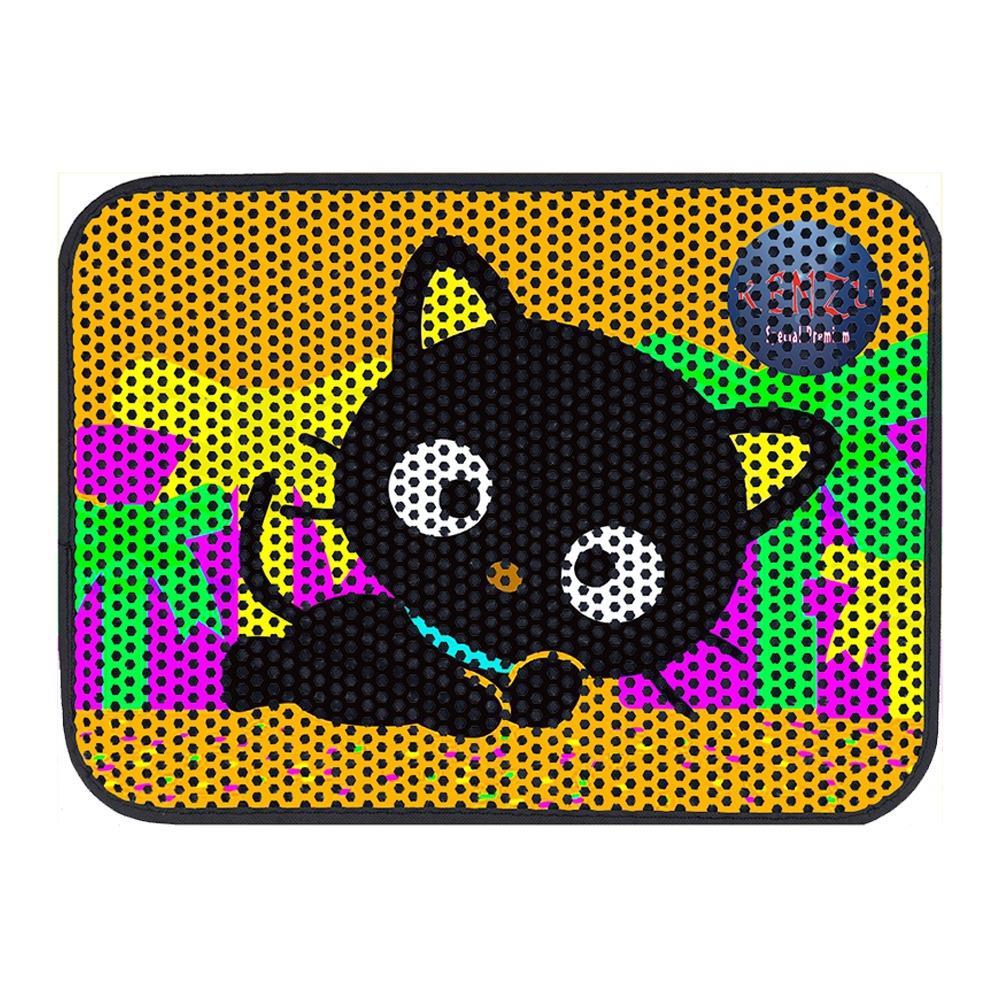 Glipet Kedi Tuvalet Önü Elekli Paspas Uzanan Kedi 80x60 Cm