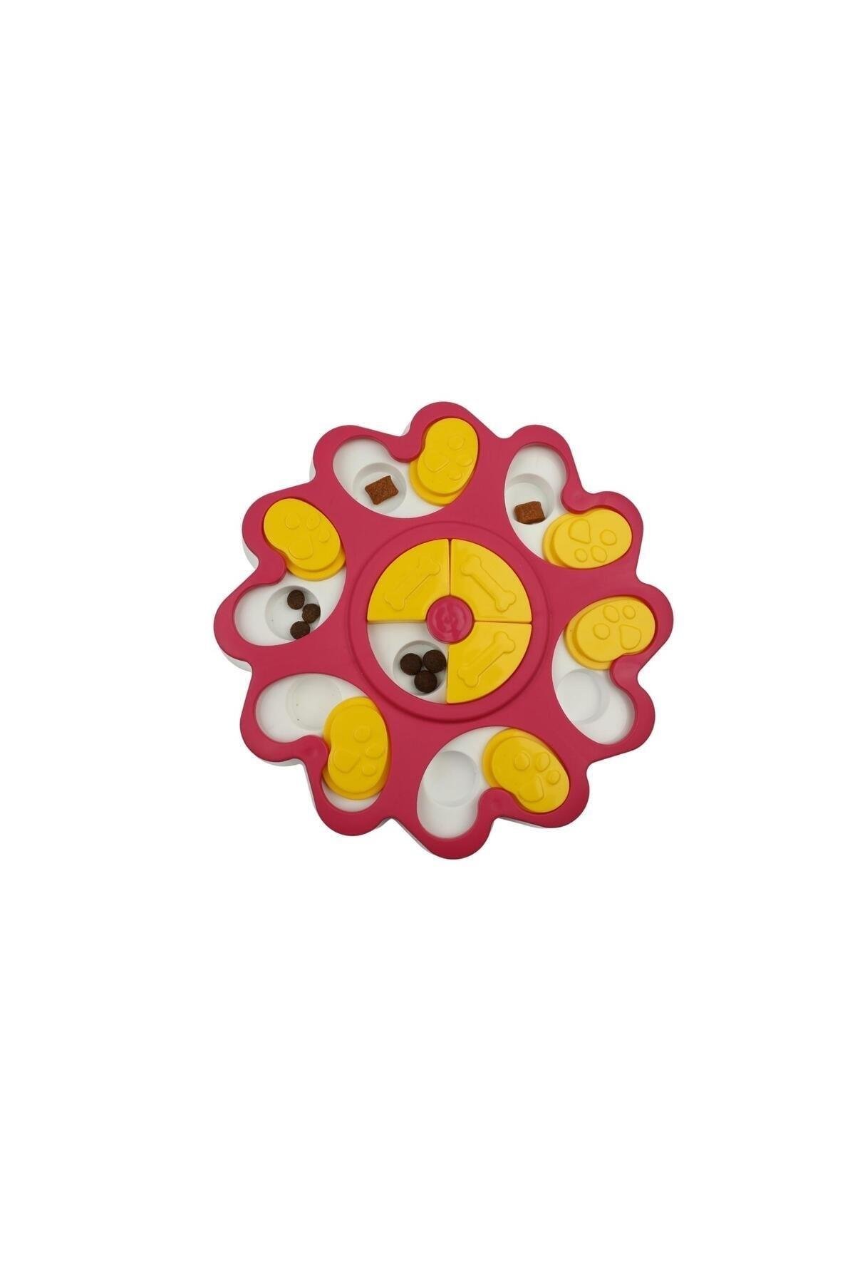 Glipet Köpek Bulmacası ve Oyuncağı Papatya Fuşya