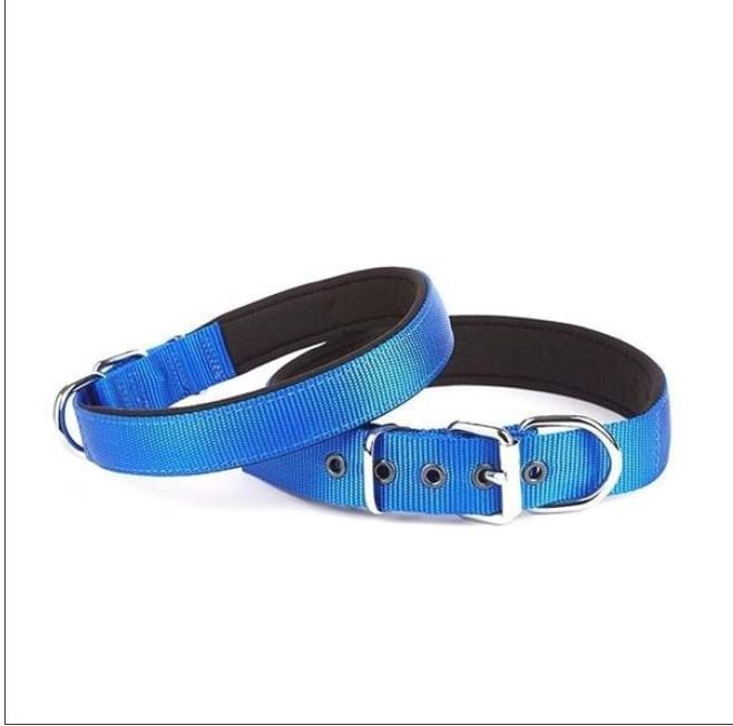 Glipet Lacivert Renk Yumuşak Doku Destekli Bez Boyun Tasması 1,5x40 Cm