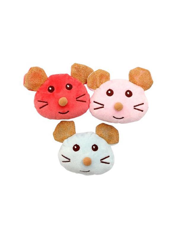Glipet Peluş Fare Kafası Kedi Oyuncağı 7 Cm
